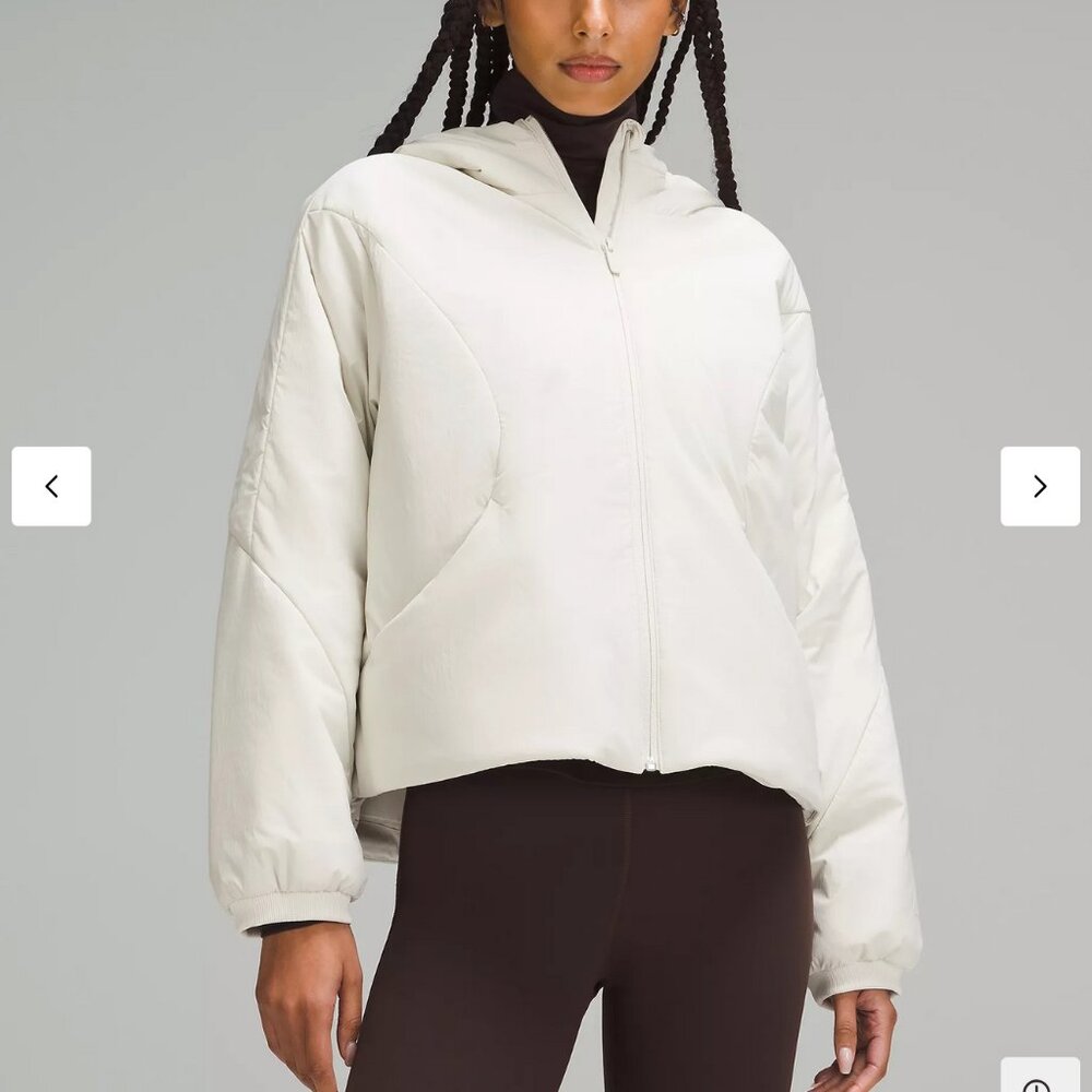 Lululemon Water Resistant Insulated Hooded Jacket Size small *BNWT*